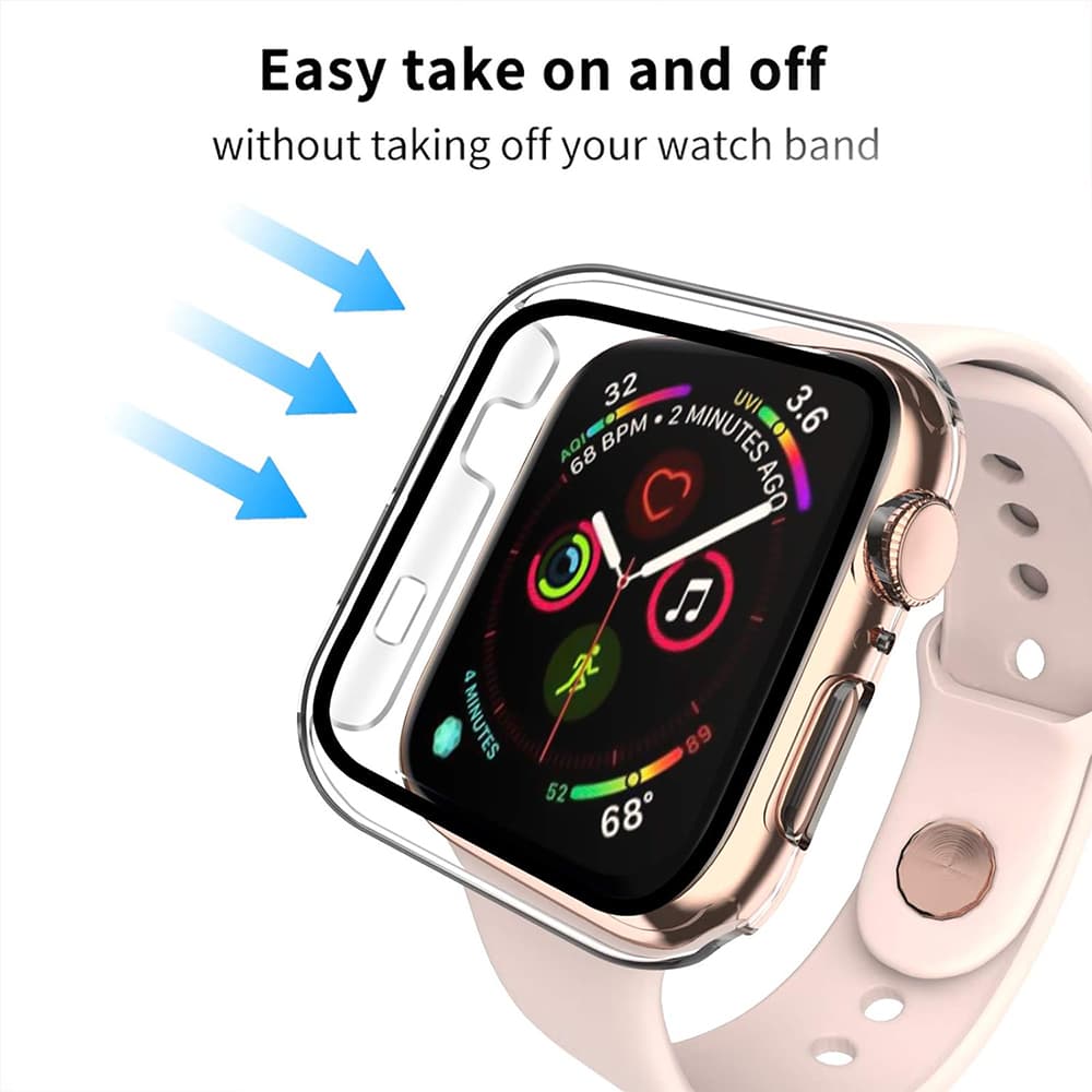Techsuit Defense360 Pro Apple Watch 1 2 3 (42mm) průhledný obal - náhled 4