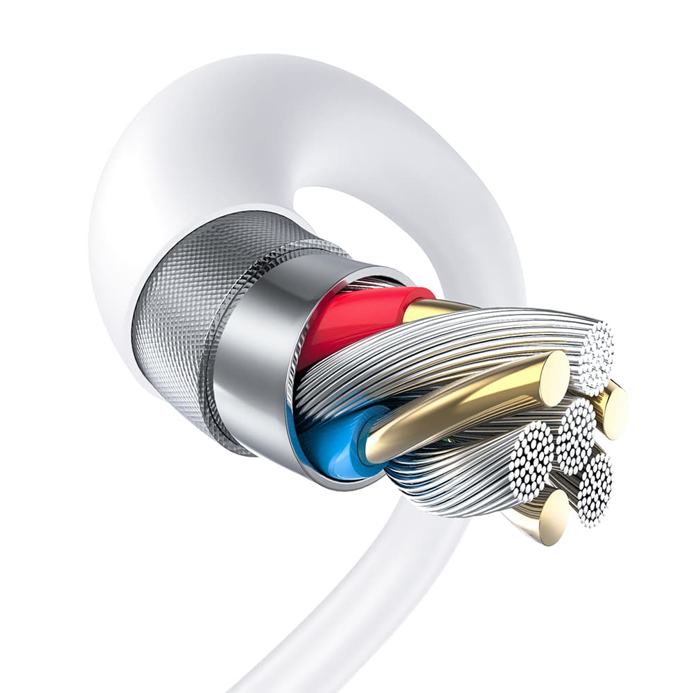 Lito Data Cable LD06T USB na Type-C 2.4A PVC 1m černý - náhled 4
