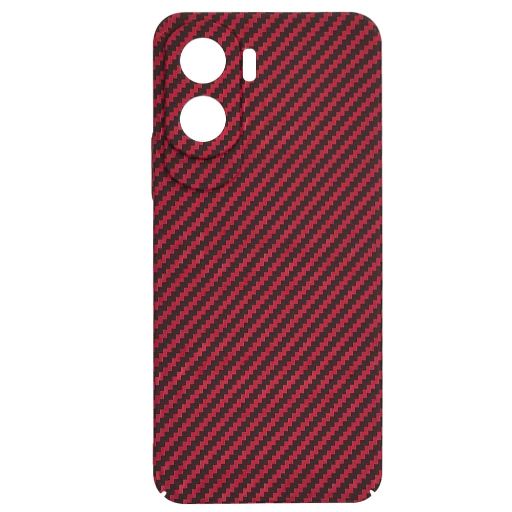 Techsuit Carbonite FiberShell kryt Honor 90 Lite červený - náhled 4