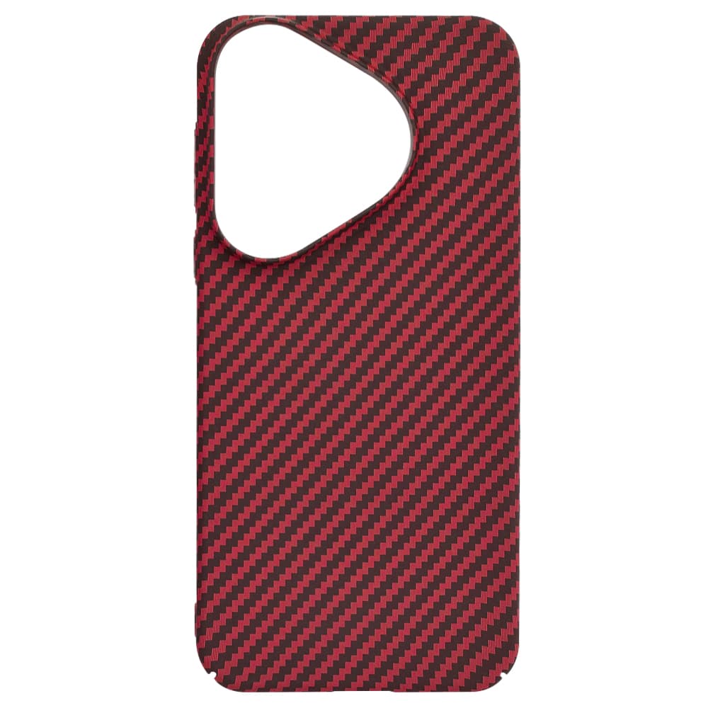 Techsuit Carbonite FiberShell Huawei Pura 70 červená - náhled 4