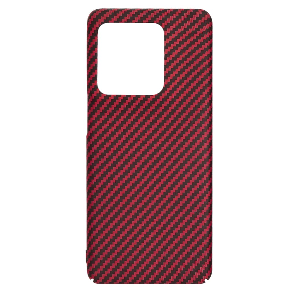 Techsuit Carbonite FiberShell Motorola Edge 50 Ultra Red - náhled 4