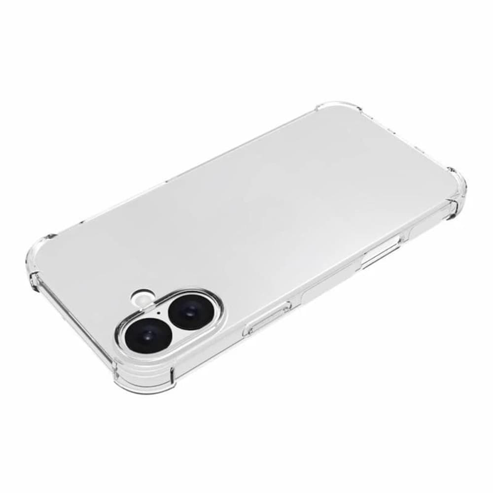 Techsuit Nárazuvzdorný Průhledný Silikonový Kryt iPhone 16 - náhled 4
