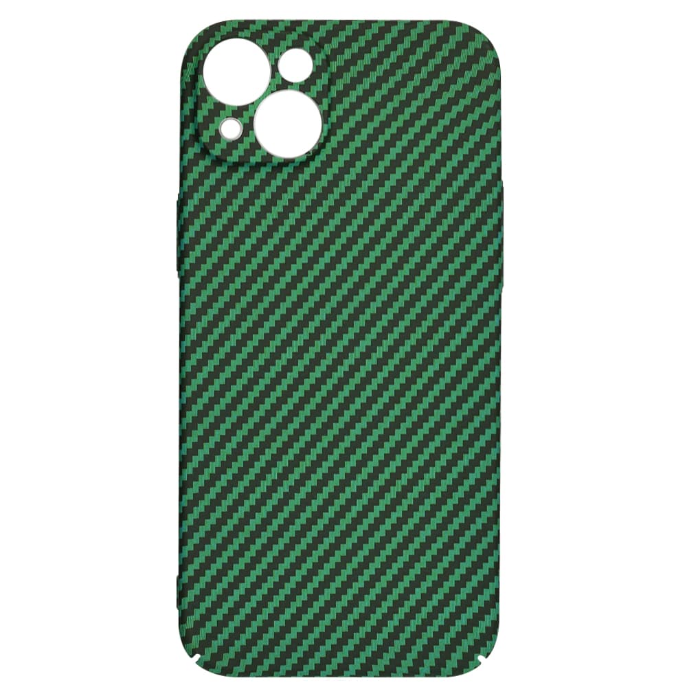 Techsuit Carbonite FiberShell pro iPhone 15 Plus zelený - náhled 4