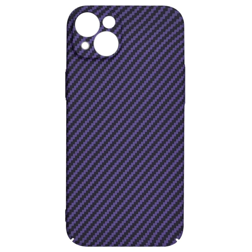 Techsuit Carbonite FiberShell pro iPhone 15 Plus fialová - náhled 4