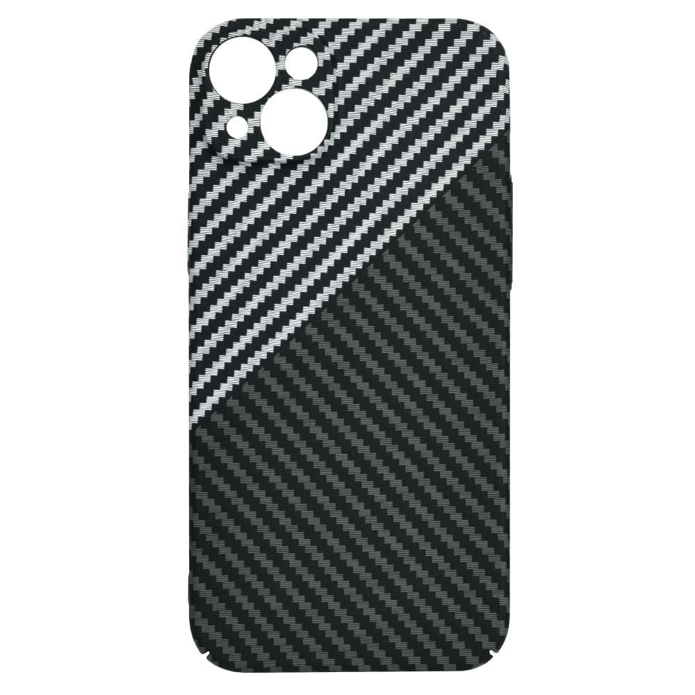 Techsuit Carbonite FiberShell pro iPhone 15 Plus v šedé barvě - náhled 4