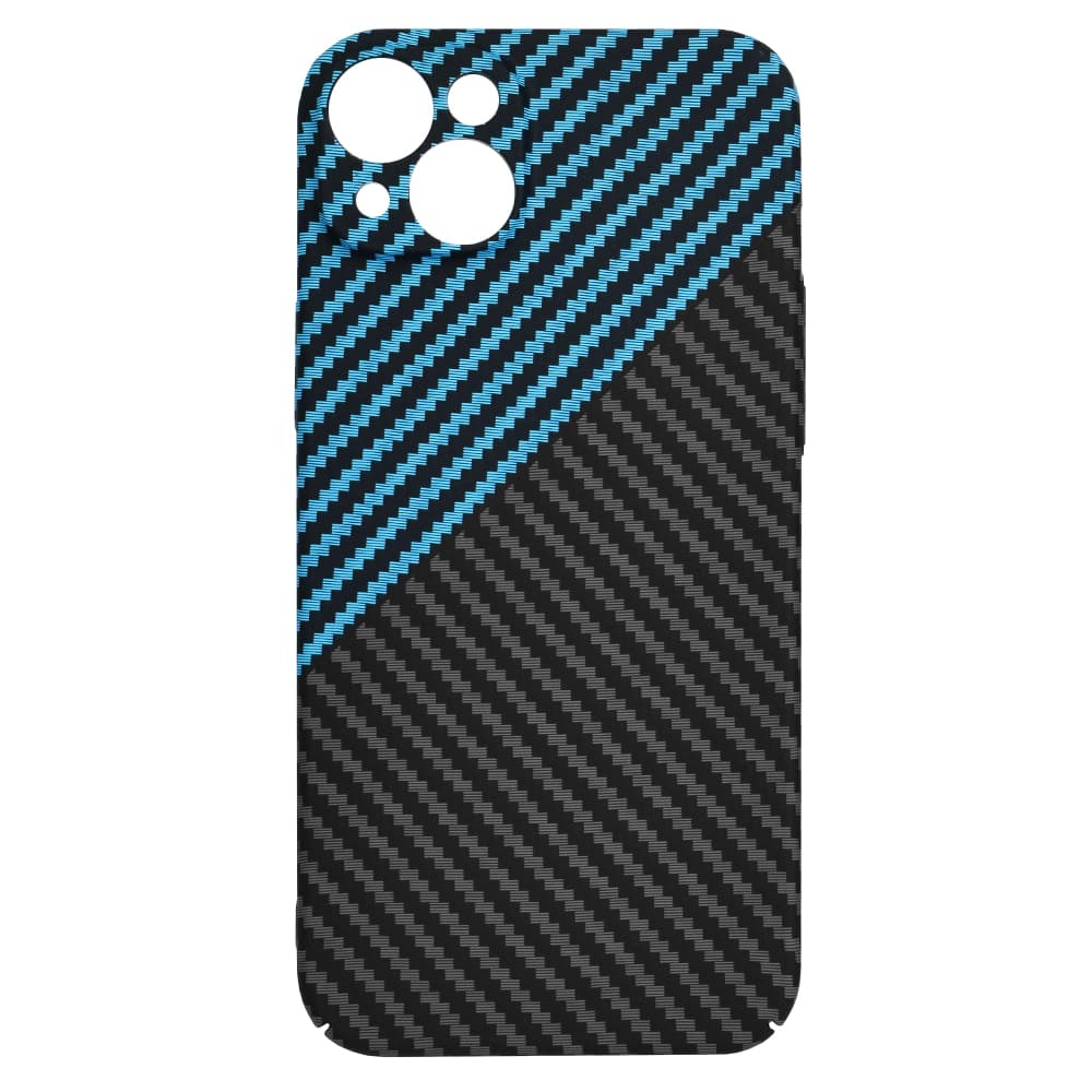 Techsuit Carbonite FiberShell pro iPhone 15 Plus v modré Pulse - náhled 4