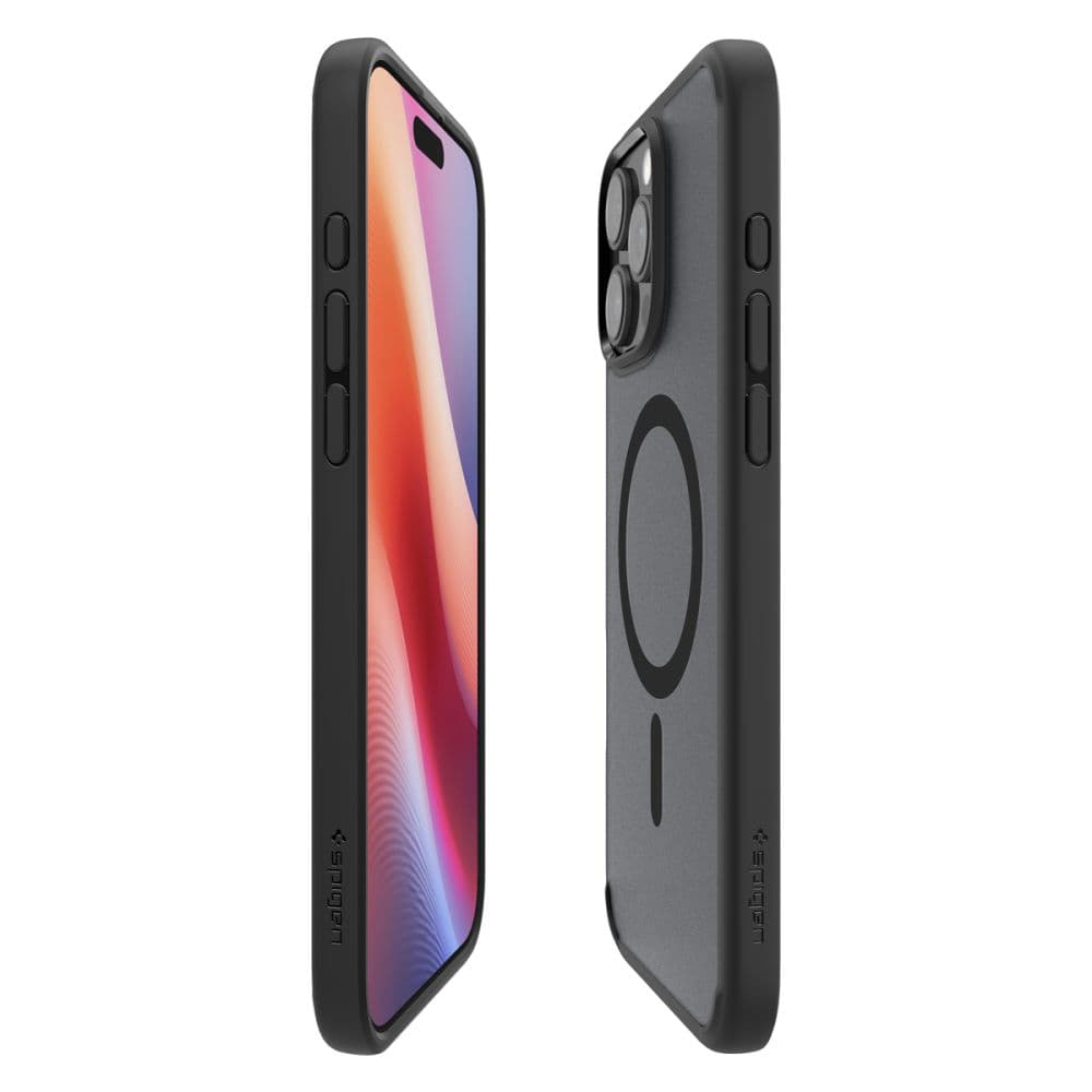 Spigen Ultra Hybrid MagSafe iPhone 16 Pro Max Černý mrazivý - náhled 4