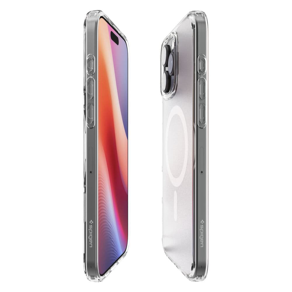 Spigen Ultra Hybrid MagSafe pro iPhone 16 Pro v mrazivě čiré barvě - náhled 4