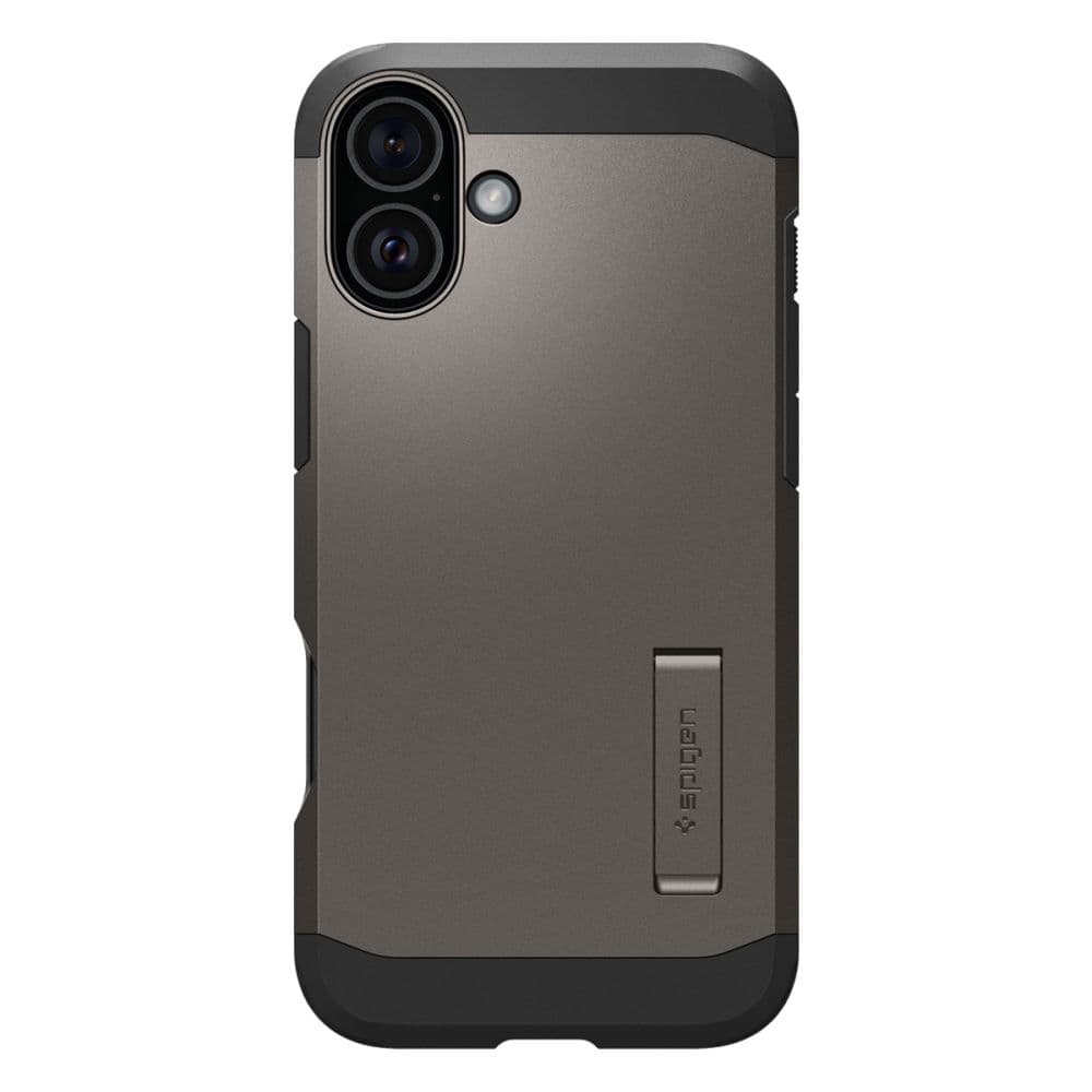 Spigen Tough Armor MagSafe pro iPhone 16 v barvě gunmetal - náhled 4