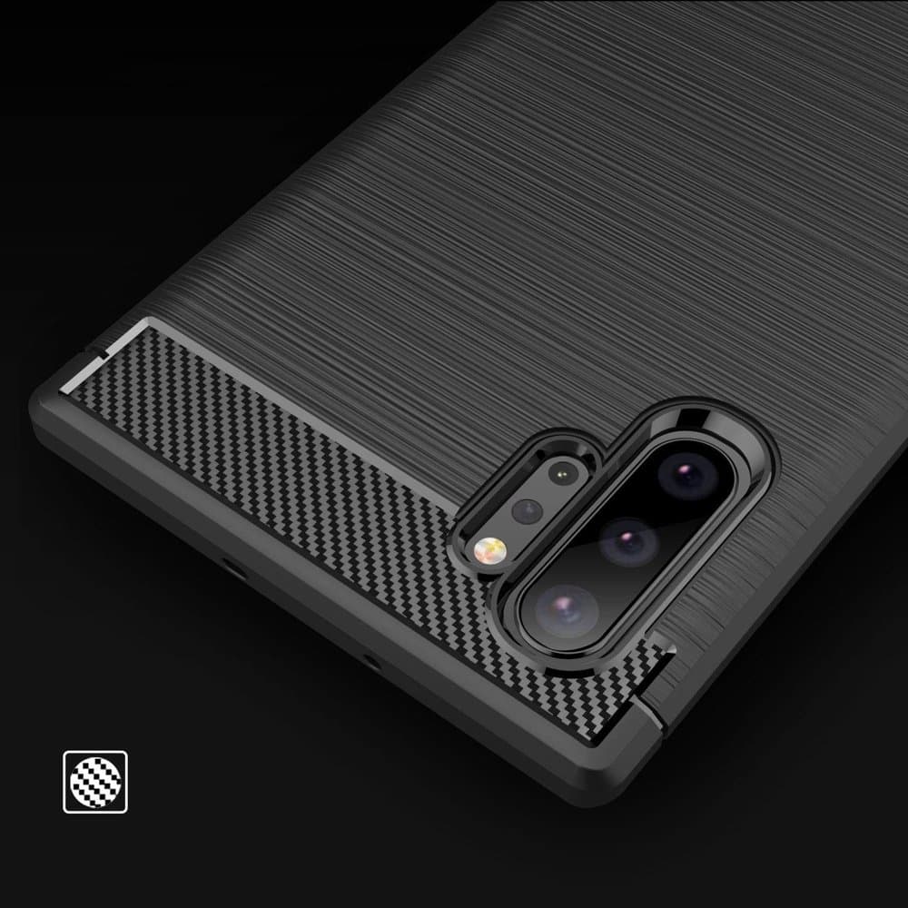 Techsuit Karbon Samsung Galaxy Note 10 Plus 4G 5G Černá - náhled 4