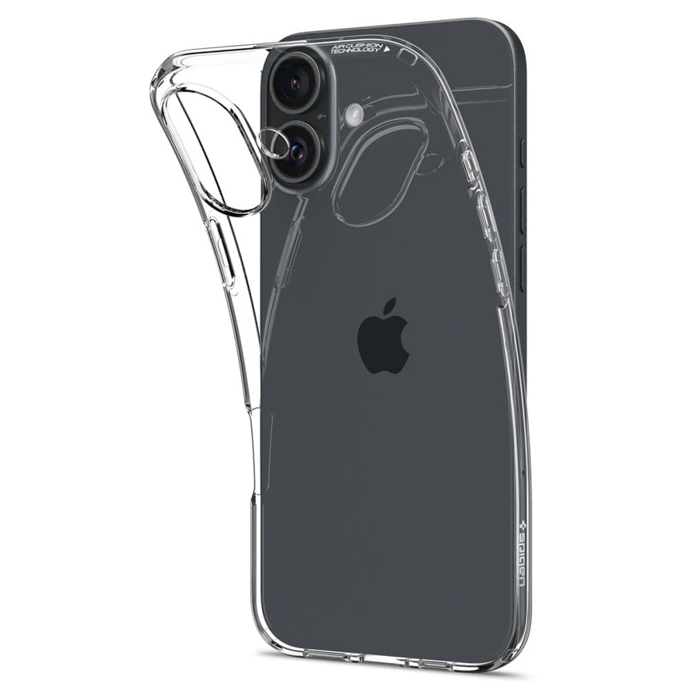 Spigen Liquid Crystal iPhone 16 Plus Křišťálově čirý - náhled 4