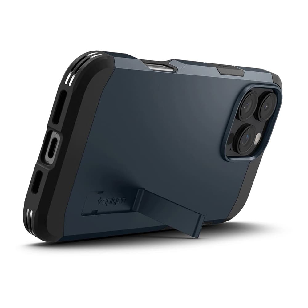 Pouzdro Spigen Tough Armor MagSafe pro iPhone 16 Pro kovová břidlice - náhled 4