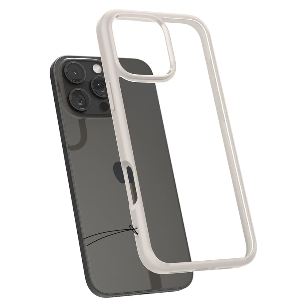 Spigen Ultra Hybrid iPhone 16 Pro Max přírodní titan - náhled 4