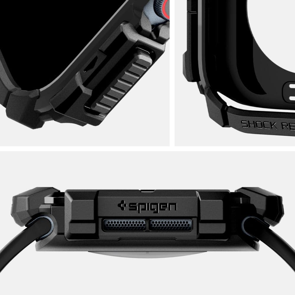 Spigen Rugged Armor pro Apple Watch 10/11 42mm černá - náhled 4