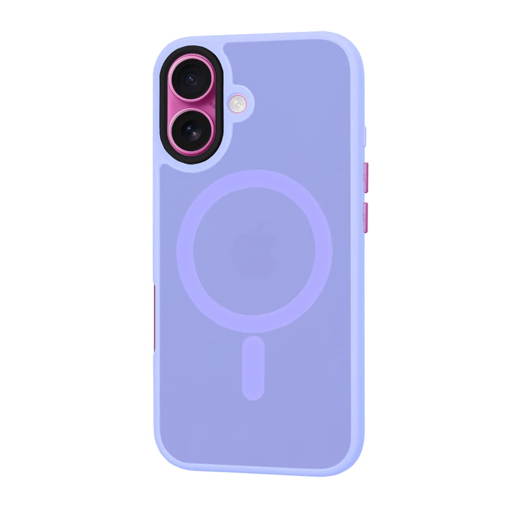 Techsuit HaloFrost MagSafe Series iPhone 16 Plus Světle fialová - náhled 4