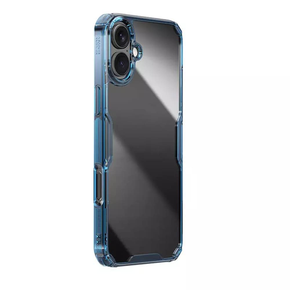 Nillkin Nature TPU Pro pouzdro iPhone 16 Plus modré - náhled 4