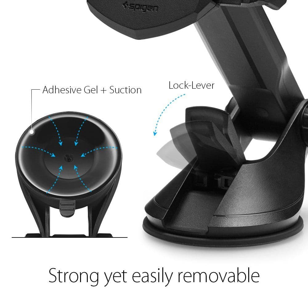 Spigen Držák do auta TS35 Automatický na palubní desku sklo Černý - náhled 4