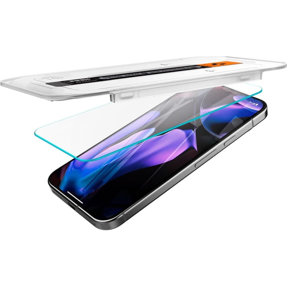 Spigen Glas.tR EZ-FIT (2 balení) Google Pixel 9 Pro XL průhledný - náhled 4