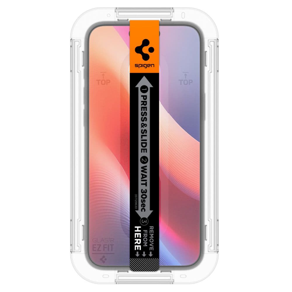 Spigen Glas.tR EZ-FIT (2 balení) iPhone 15 iPhone 16 Ochrana soukromí - náhled 4