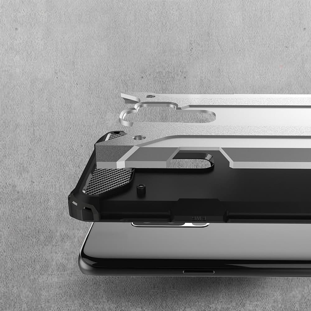 Techsuit Hybridní pouzdro Samsung Galaxy S9 Plus Černá - náhled 4