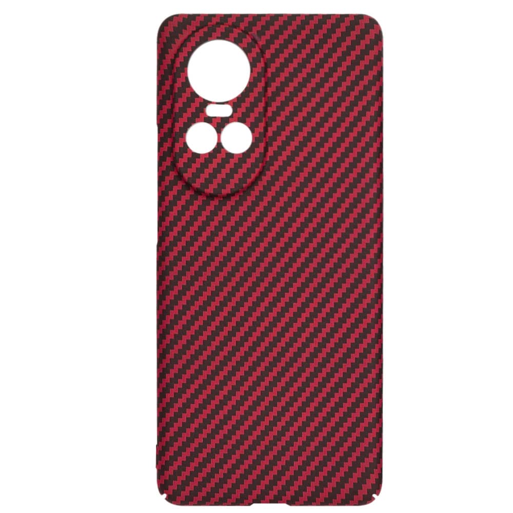 Techsuit Carbonite FiberShell kryt Oppo Reno10 Reno10Pro Red - náhled 4