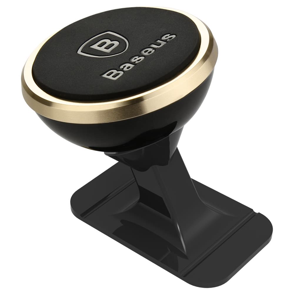 Baseus Držák do auta 360° Magnetický Zlatý SUCX140015 - náhled 4