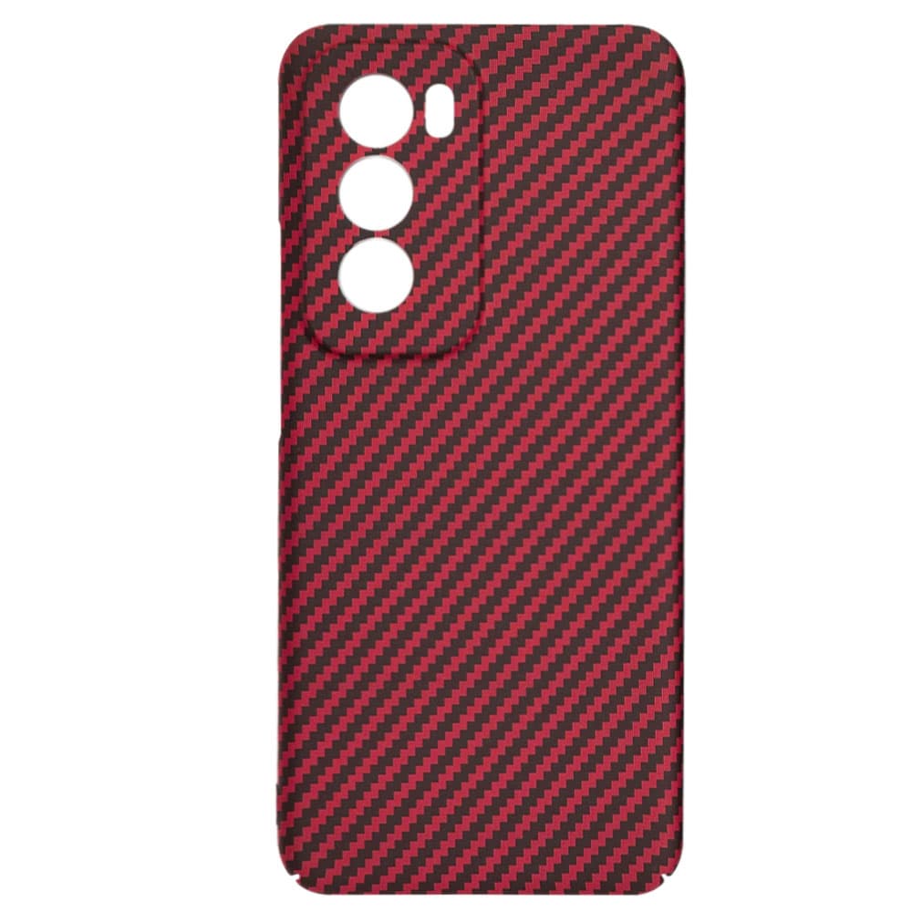 Techsuit Carbonite FiberShell pouzdro Oppo Reno12 Red - náhled 4