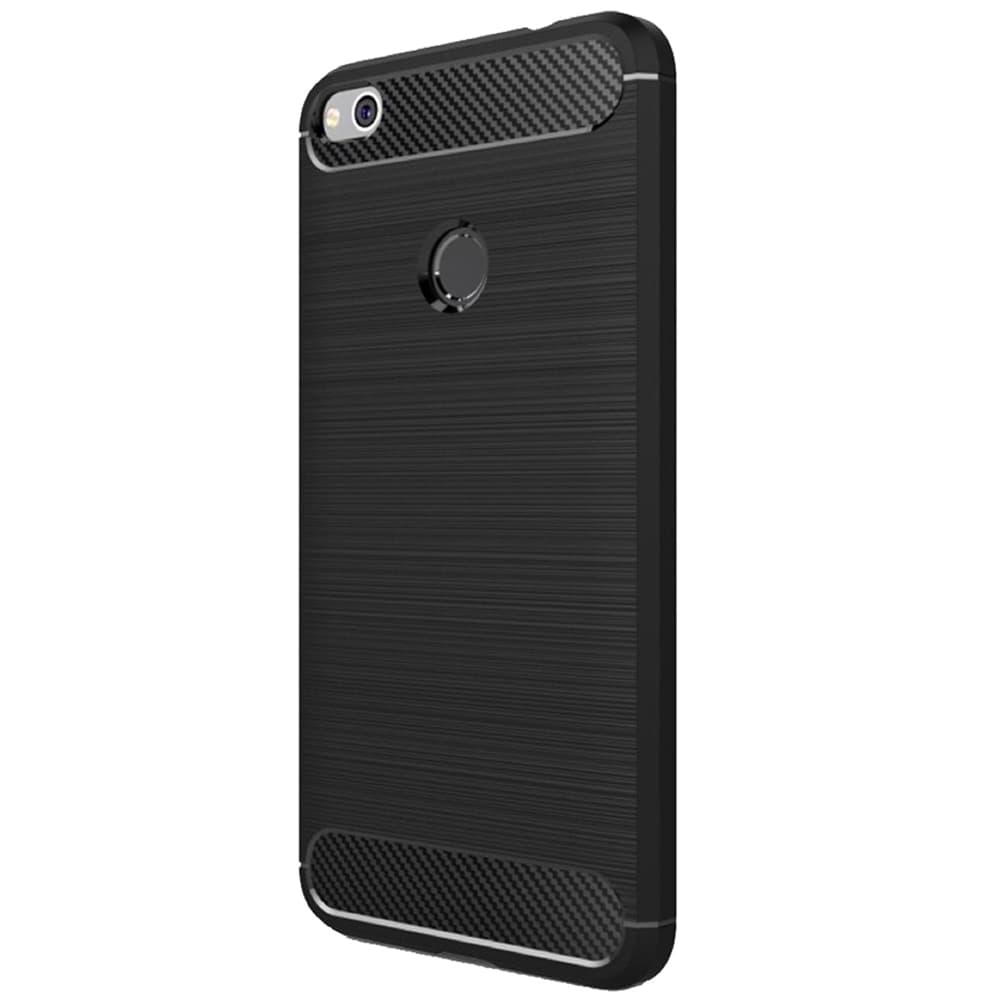 Techsuit Karbon Silikon Huawei P9 Lite 2017 P8 Černý - náhled 4