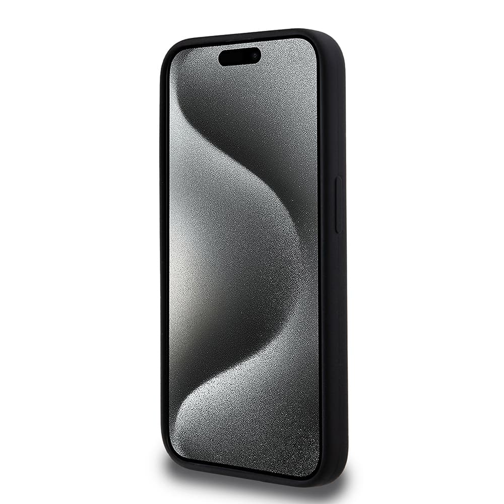 Karl Lagerfeld Silicone MagSafe iPhone 15 Pro Karl&amp;Choupette Head růžová - náhled 4