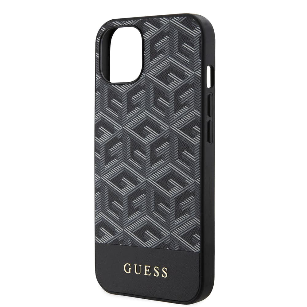 Guess GCube Stripes MagSafe GUHMP15SHGCFSEK iPhone 15 černá - náhled 4