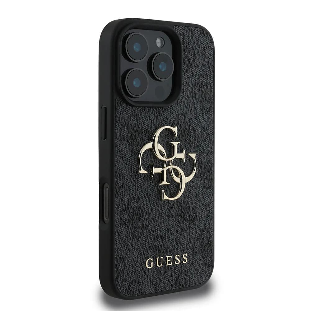 Guess Hardcase 4G Big Logo iPhone 16 Pro Černá - náhled 4