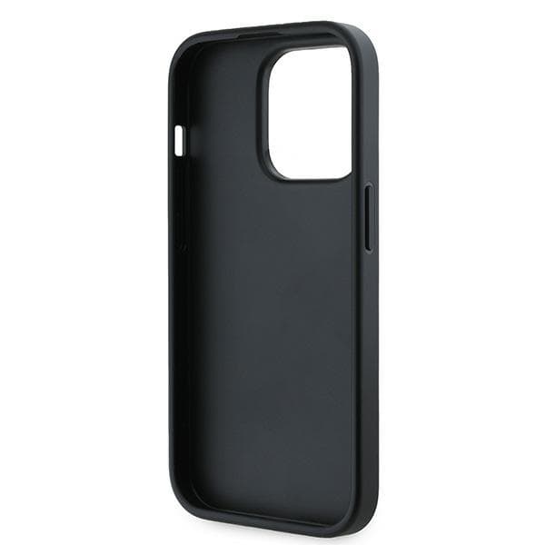 Karl Lagerfeld Diagonal Quilted Script pro iPhone 14 Pro černá - náhled 4