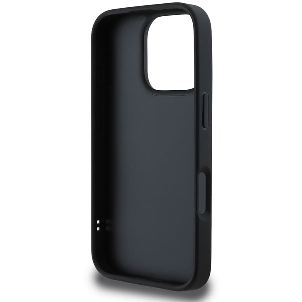 Guess Quilted Metal Logo GUHCP16LPSQSQSK iPhone 16 Pro černá - náhled 4
