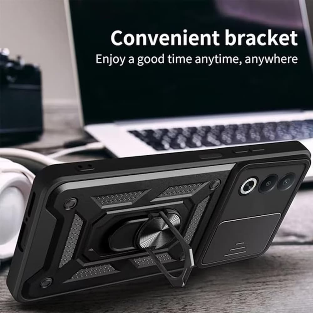 Techsuit CamShield Series pro Oppo A80 5G černý - náhled 4