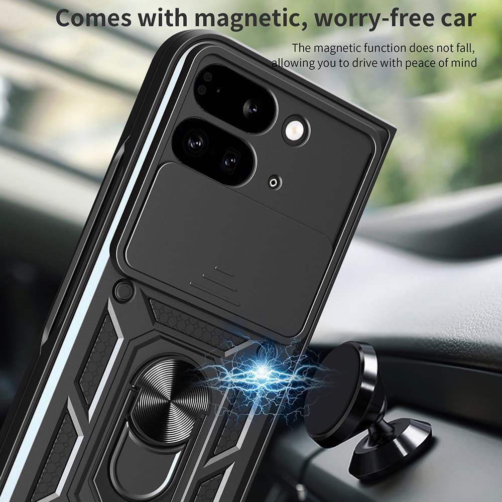 Techsuit CamShield Series Google Pixel 9 Pro Fold růžově zlatá - náhled 4