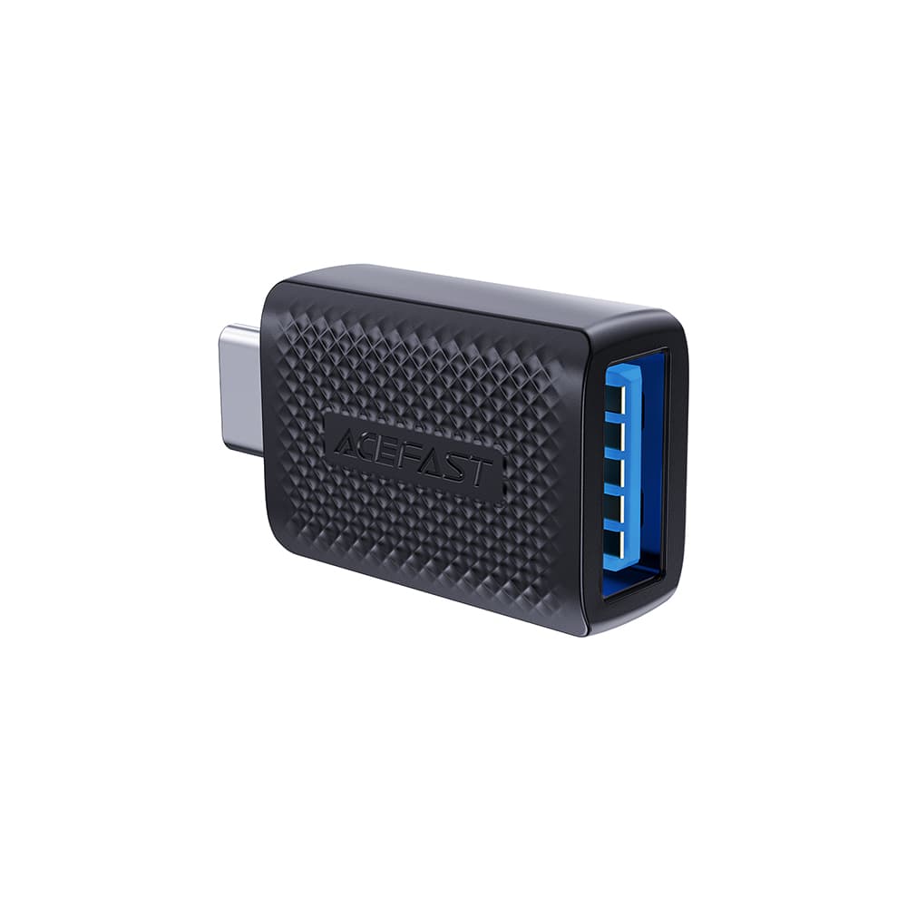 Acefast Adaptér J1 Type-C na USB 3.0 5Gbps Rychlé Nabíjení Přenos Dat Černý - náhled 4