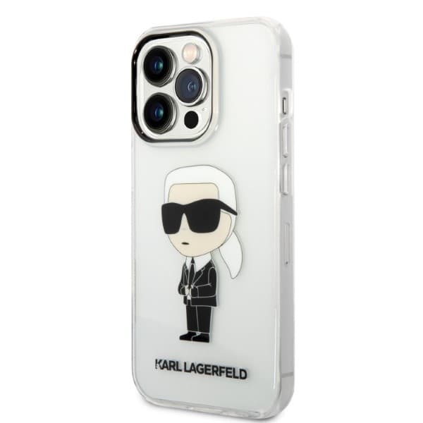 Karl Lagerfeld Hardcase Transparent iPhone 14 Pro Max Ikonik průhledný - náhled 4