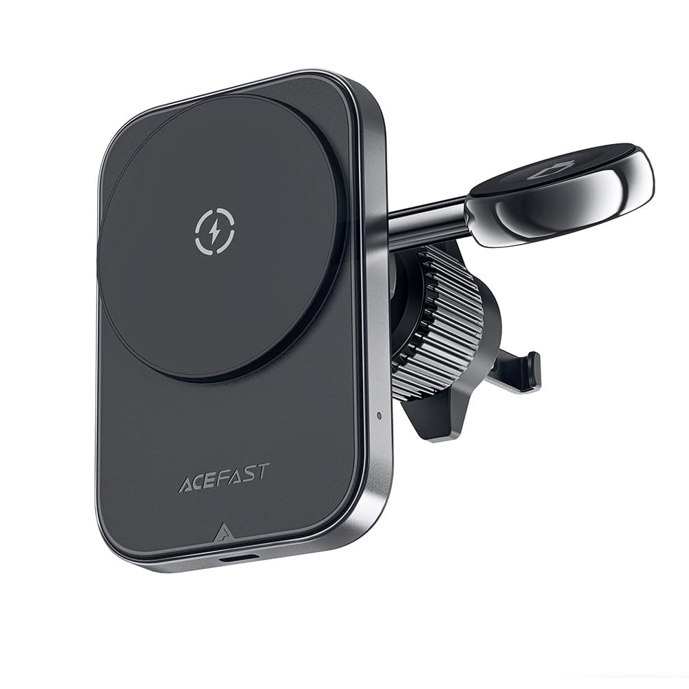 Acefast Držák do auta s bezdrátovým nabíjením D18 pro iPhone černý - náhled 4