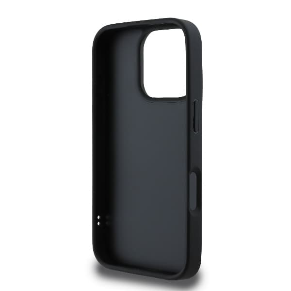Karl Lagerfeld Diagonal Quilted Script pouzdro iPhone 16 Pro Max černé - náhled 4