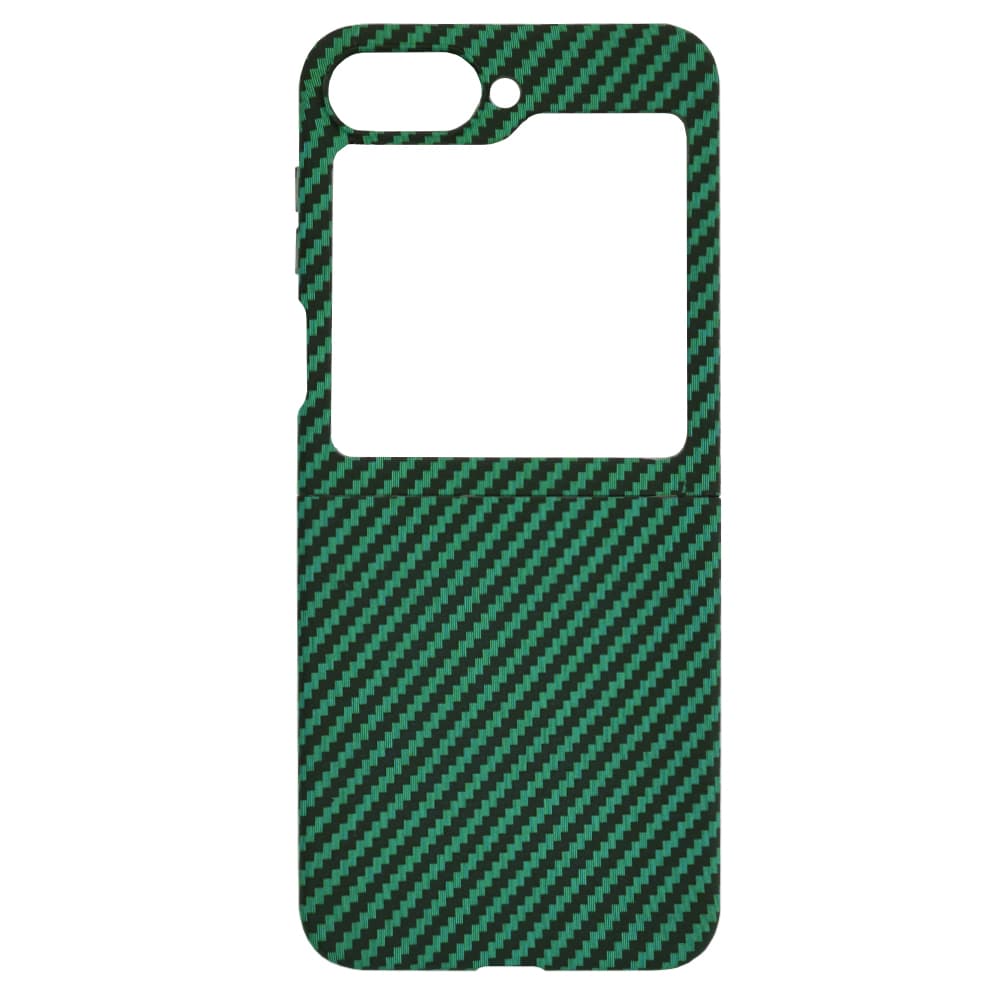 Techsuit Carbonite FiberShell pro Samsung Galaxy Z Flip6 Flip7 FE zelený - náhled 4