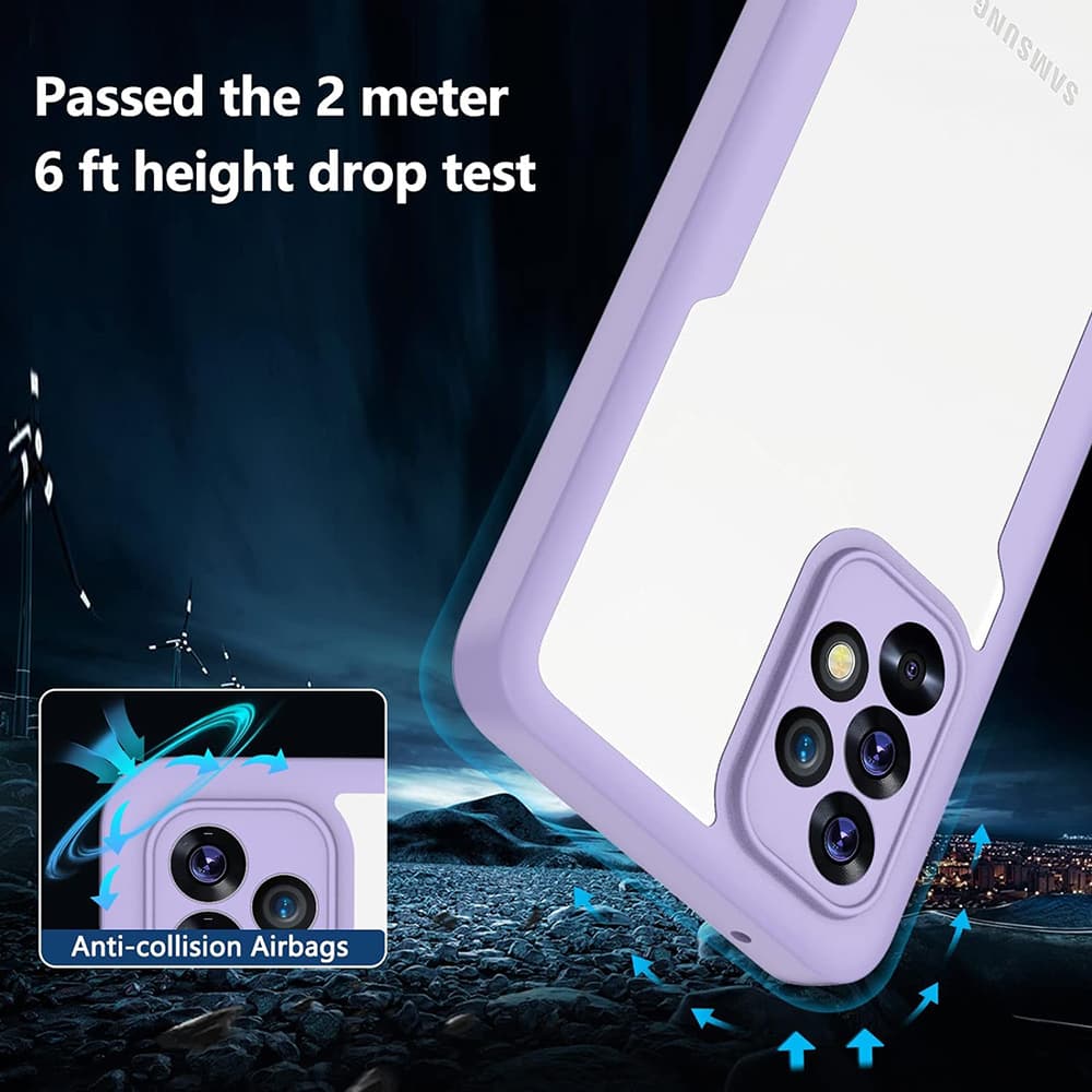 Techsuit ColorVerse 360 Series s ochranou displeje Xiaomi Poco F6 Pro růžová - náhled 4
