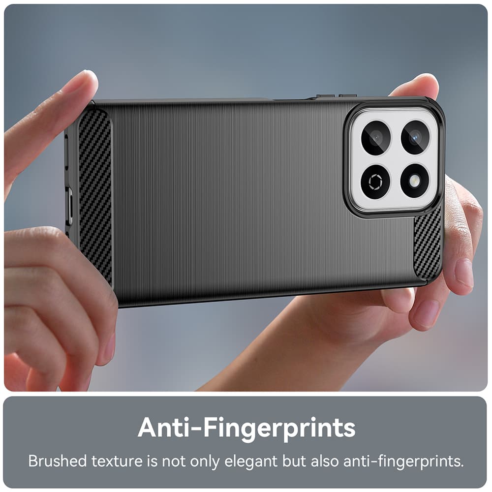 Techsuit Carbon Silicone pro Xiaomi 14T černá - náhled 4