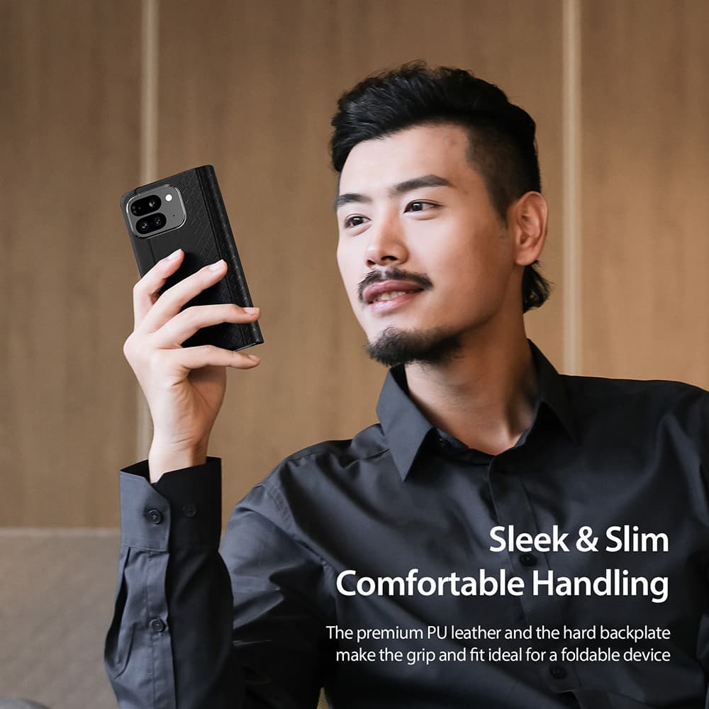 Pouzdro Dux Ducis Bril pro Google Pixel 9 Pro Fold růžové - náhled 4