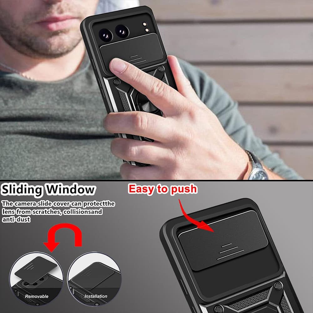 Techsuit CamShield Series pouzdro pro OnePlus Nord 4 černé - náhled 4