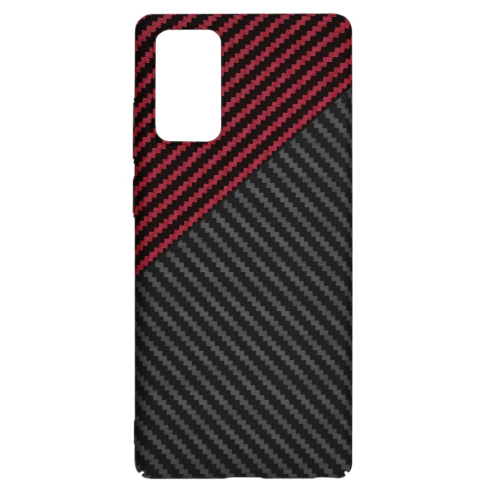 Techsuit FiberShell pouzdro Samsung Note20 4G5G Red Vortex - náhled 4