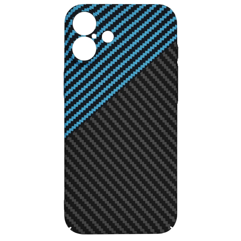 Techsuit Carbonite FiberShell iPhone 16 Plus Blue Pulse - náhled 4
