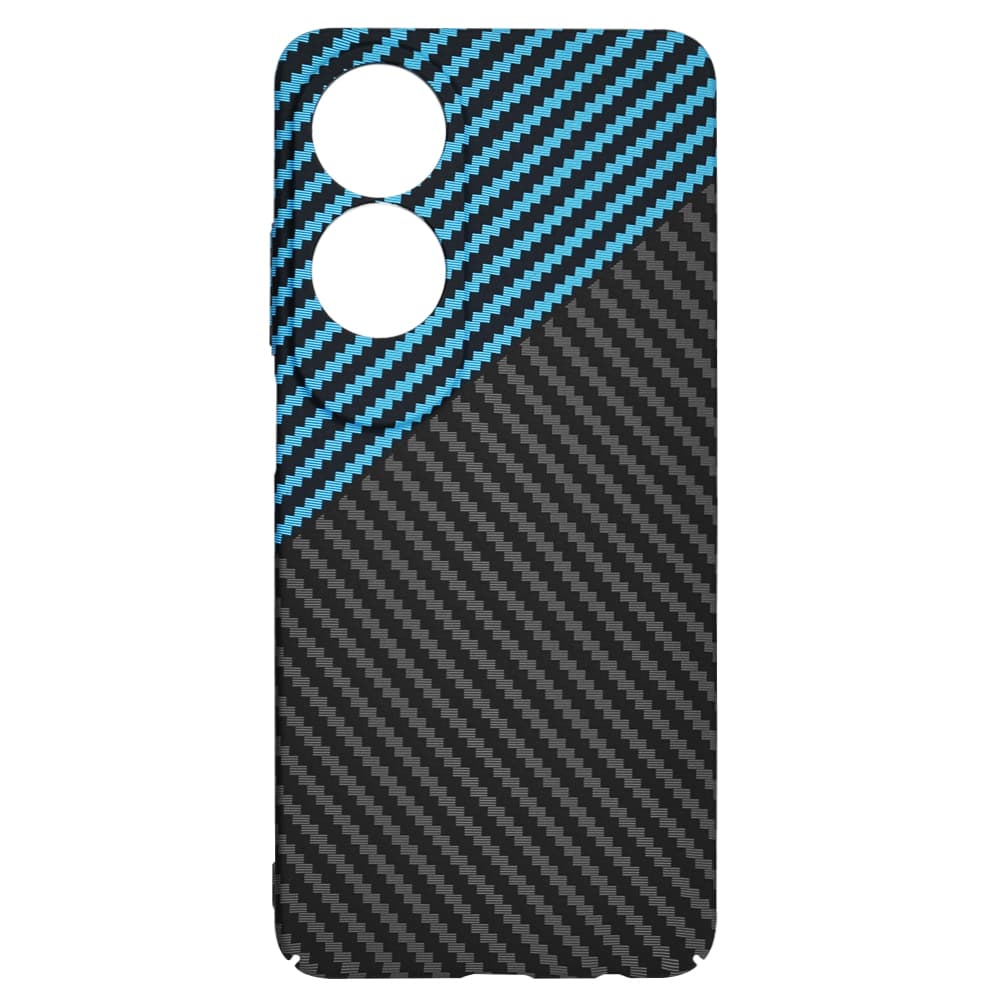 Techsuit Carbonite FiberShell kryt Oppo A60 4G Blue Pulse - náhled 4