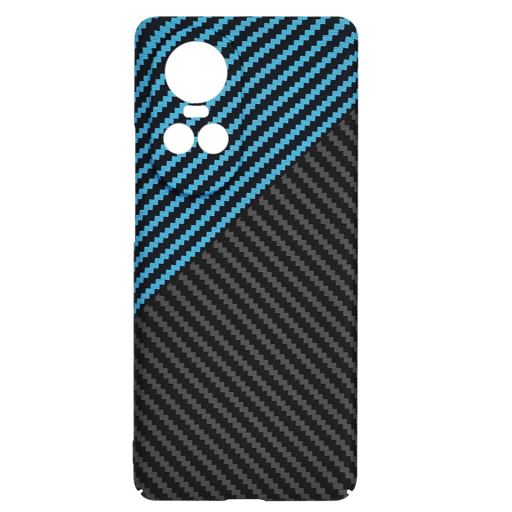Techsuit CarboniteFiberShell Oppo Reno10 Pro BluePulse - náhled 4