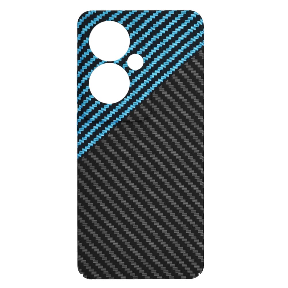 Techsuit Carbonite FiberShell Oppo Reno11 F Blue Pulse - náhled 4