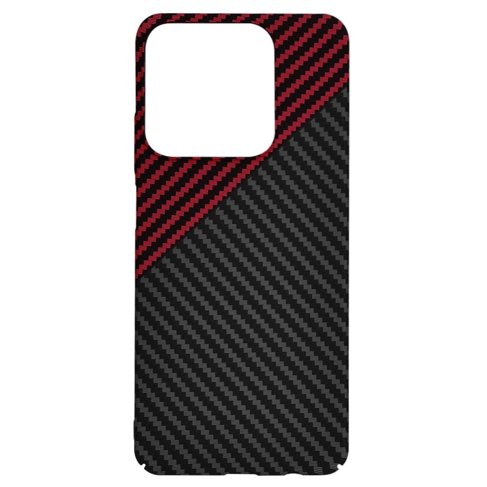 Pouzdro Techsuit Carbonite FiberShell pro Realme C61 C63 červený Vortex - náhled 4